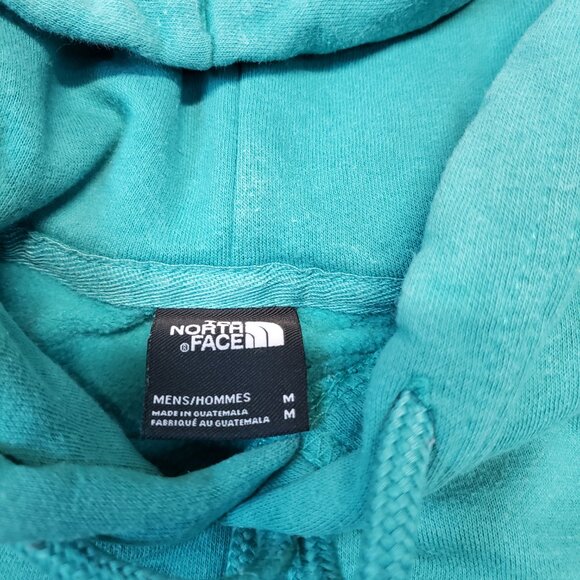 The North Face Teal Never Stop Exploring Casual Hoodie Pullover Sweatshirt Men M - Picture 5 of 5